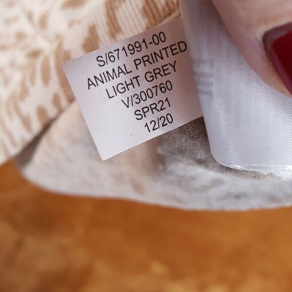 BANANA REPUBLIC Womens Sweater XS Tan Pullover Crew Spotted 100% Merino Wool - Picture 4 of 8